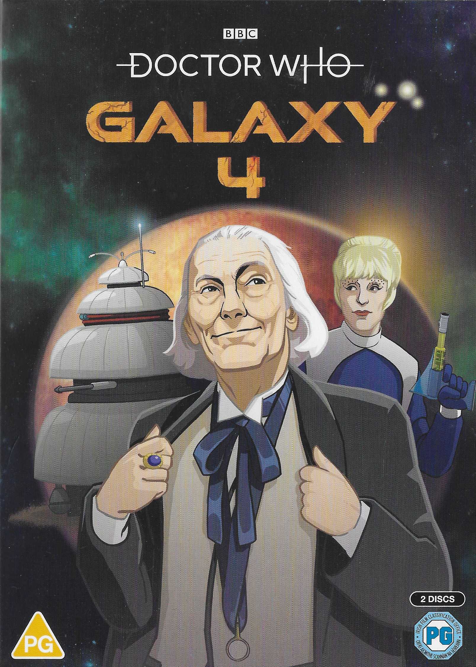 Picture of BBCDVD 4463 Doctor Who - Galaxy 4 by artist William Emms from the BBC records and Tapes library